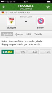 Livergebnisse